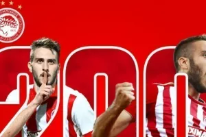 Το ποστάρισμα για τις 200 συμμετοχές του Φορτούνη