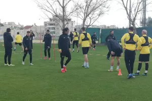 ΦΩΤΟΣ/Προπόνηση με... συννεφιά