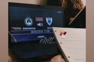 ΦΩΤΟΣ/"Πράσινες" στιγμές από το ματς με την Δόξα