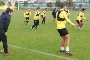 ΦΩΤΟΣ/Προπόνηση με... συννεφιά