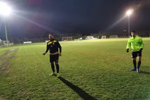 Πριν τον Οθέλλο/Επίσκεψη προέδρου στα αποδυτήρια