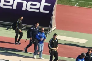 ΑΠΟΕΛ/Άφιξη στο "Στέλιος Κυριακίδης" (βίντεο-φώτος)