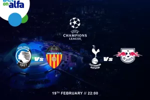 Δυάδα over 2.5 στο Champions League; Απόδοση 2.64 στην BET ON ALFA