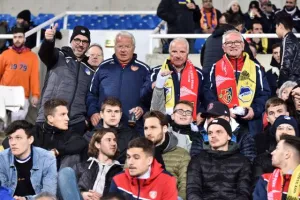 (ΦΩΤΟΡΕΠΟΡΤΑΖ) Ο κόσμος του ΑΠΟΕΛ στο ΓΣΠ