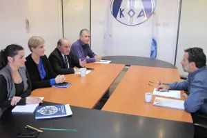 Ο Πρόεδρος ΚΟΑ συναντήθηκε με τον Ναυτικό Όμιλο Αμμοχώστου