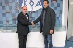 Ο Πρόεδρος ΚΟΑ συναντήθηκε με τον Ναυτικό Όμιλο Αμμοχώστου