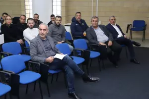 (ΦΩΤΟΣ kerkida) Η παρουσίαση του VAR στους Αθλ. Συντάκτες 