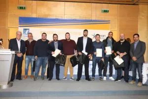 Οι πρωταγωνιστές του χάντμπολ τιμήθηκαν σε μια λαμπρή γιορτή (φώτος)