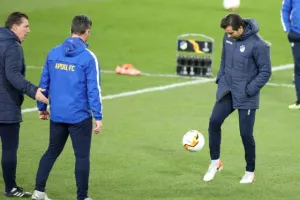 (ΦΩΤΟΣ) Η προπόνηση του ΑΠΟΕΛ στο St. Jakob Park