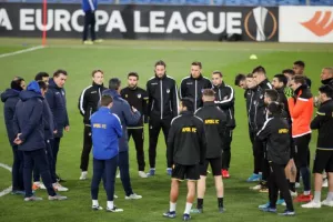 (ΦΩΤΟΣ) Η προπόνηση του ΑΠΟΕΛ στο St. Jakob Park