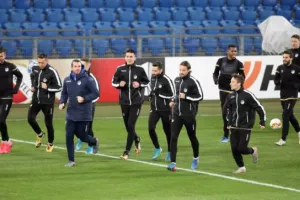 (ΦΩΤΟΣ) Η προπόνηση του ΑΠΟΕΛ στο St. Jakob Park