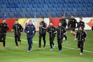 (ΦΩΤΟΣ) Η προπόνηση του ΑΠΟΕΛ στο St. Jakob Park