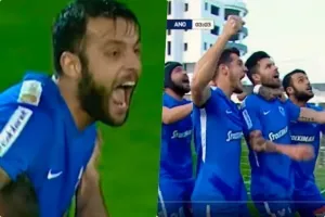 Φάνηκε στους πανηγυρισμούς 