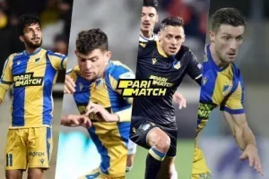 ΑΠΟΕΛ - Europa League: 2ος ο Τάμαρι στο ΤΟΠ-50, μέσα οι Νικ, Μάτιτς, Ντράγκαν!