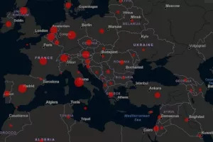 Ο χάρτης της πανδημίας: 14.076 θάνατοι σε όλο τον κόσμο-339.259 επιβεβαιωμένα κρούσματα