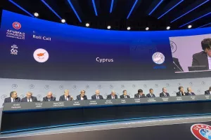 Το νέο λογότυπο της ΚΟΠ στο Κογκρέσο της UEFA