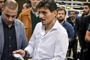 Στο ΟΑΚΑ ο Γιαννακόπουλος, μιλάει με παίκτες - τεχνικό τιμ