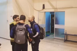 Πηγαδάκια και πειράγματα οι αντίπαλοι και... συμπαίκτες (φώτος)