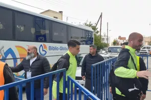 (ΦΩΤΟΣ/ΒΙΝΤΕΟ) Η άφιξη της ΑΕΚ στο "ΠΑΠ"