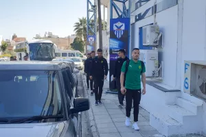 H ΑΦΙΞΗ της ΑΕΚ (φώτος)
