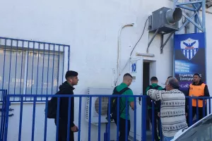 H ΑΦΙΞΗ της ΑΕΚ (φώτος)