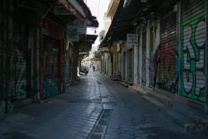 Η έρημη Αθήνα/ΦΩΤΟΣ
