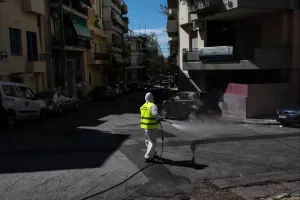Η έρημη Αθήνα/ΦΩΤΟΣ