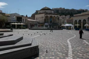 Η έρημη Αθήνα/ΦΩΤΟΣ