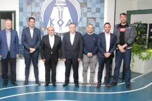 Ο Πρόεδρος του ΚΟΑ συναντήθηκε με ΚΟΚ και Ομόνοια (μπάσκετ)