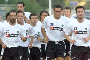 ΟΛΥΜΠΙΑΚΟΣ 2001 με Χριστόφορο και... αφρόκρεμα!