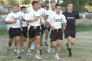 ΟΛΥΜΠΙΑΚΟΣ 2001 με Χριστόφορο και... αφρόκρεμα!