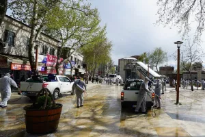 Ολική απολύμανση... στο kahramanmaraş (Φώτος/Βίντεο)