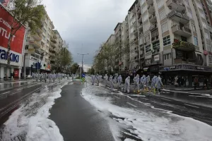 Ολική απολύμανση... στο kahramanmaraş (Φώτος/Βίντεο)