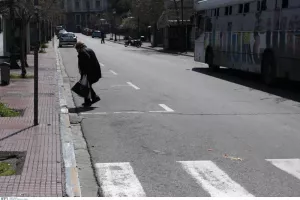 Αδειο το κέντρο της Αθήνας 