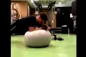 Πιέρος στο gym (βίντεο)