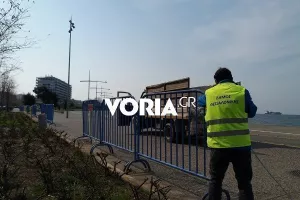 Κάγκελα στην παραλία της Θεσσαλονίκης! (φώτος/βίντεο) 