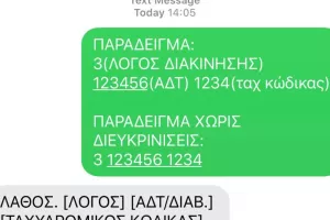 Έτσι θα βγαίνουμε έξω με SMS - Η διαδικασία (ΠΑΡΑΔΕΙΓΜΑ - ΦΩΤΟ)