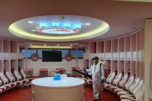 Υπεύθυνη στάση με νέα απολύμανση στο Καραϊσκάκη λόγω κορονοϊού