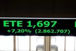 ΕΛΛΑΔΑ/Χρηματιστήριο: Συνεχίζει η εκρηκτικά ανοδική τάση 