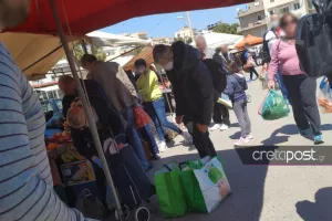 Aνεγκέφαλοι Κρητικοί... «Ουρές» στα πλυντήρια αυτοκινήτων και στις λαϊκές