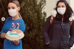 Γενέθλια με τούρτα... κορωνοϊού/ΦΩΤΟΣ