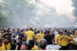 H ΚΟΡΥΦΑΙΑ οπαδική στιγμή...