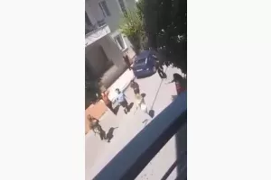 Μετά το ψήσιμο, τρικούβερτο γλέντι με... αποστάσεις! (βίντεο)