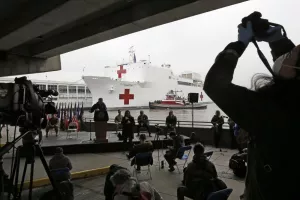 (ΦΩΤΟΣ) Μαύρες μέρες στη Νέα Υόρκη/"Πολεμικές" εικόνες