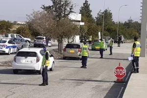 Τμήμα Τροχαίας/Συντονισμένη επιχείρηση (Φώτος)