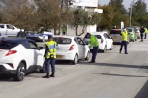 Τμήμα Τροχαίας/Συντονισμένη επιχείρηση (Φώτος)