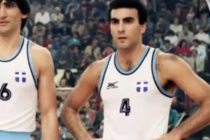 Ο Γκάλης δημοπρατεί «χρυσή» φανέλα του '87 για να ενισχύσει το σύστημα υγείας της χώρας (Φώτο)