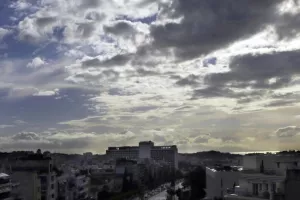 Ο καιρός μέχρι την Πέμπτη/αραιή σκόνη