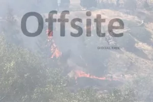 Φωτιά στην Επαρχία Λευκωσίας (φώτος/βίντεο)