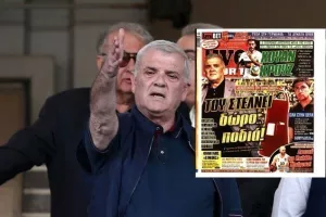 Ο Μελισσανίδης στέλνει ποδιά οικιακής βοηθού στον Αυγενάκη!